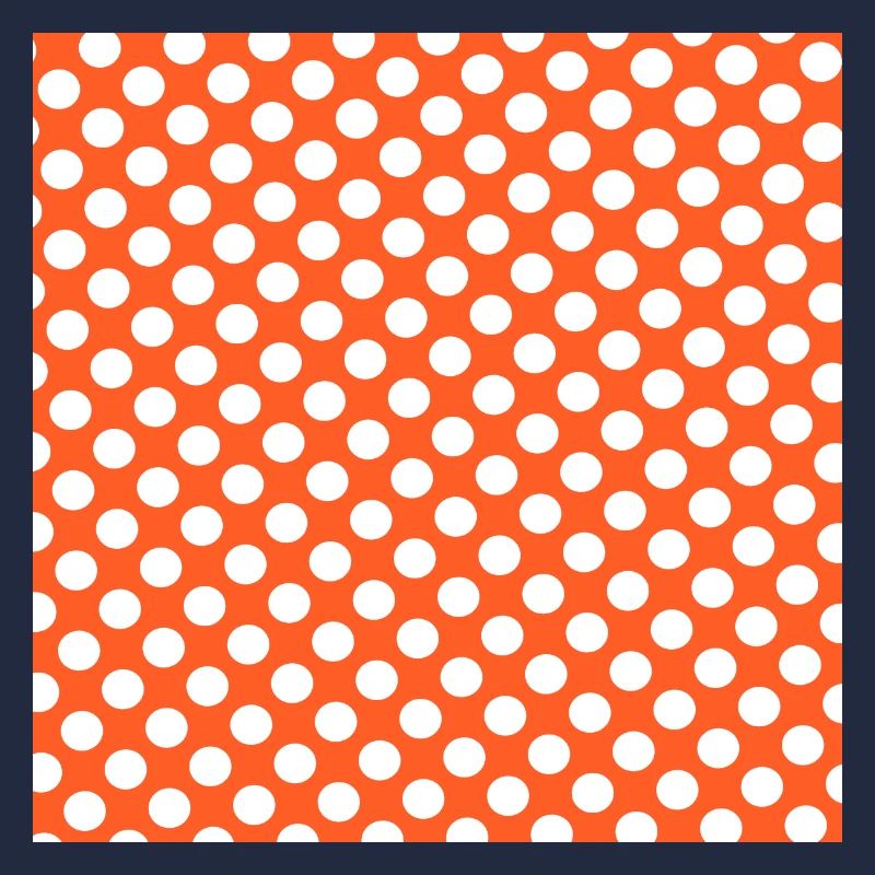 Motif de points d’arrière-plan à pois orange