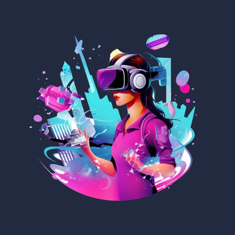 Expérience VR : monde de jeu interactif