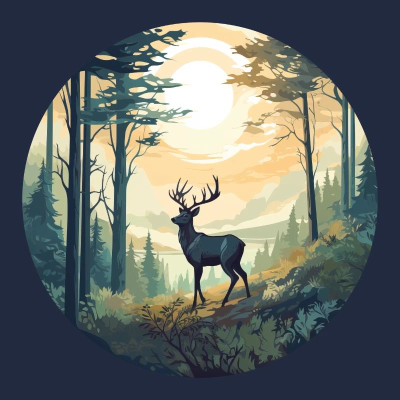 Lonely deer