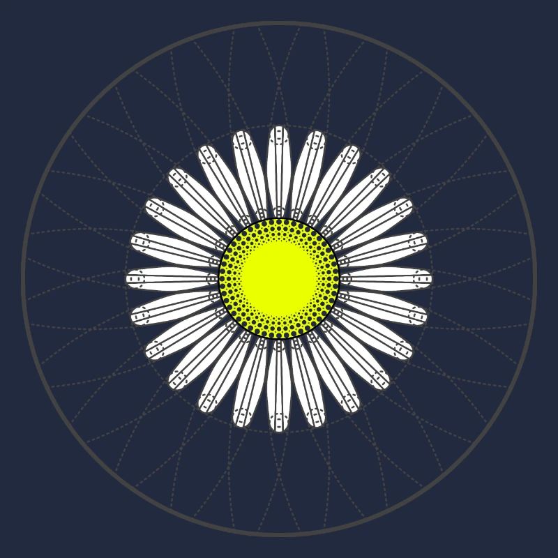 Gänseblümchen - Dunkel