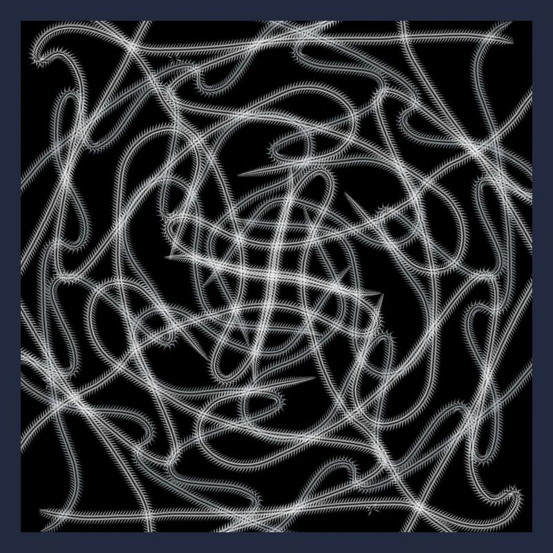 Design abstrait noir et blanc