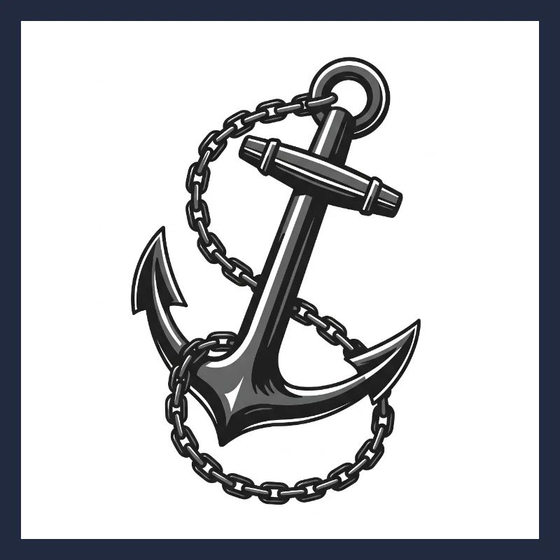 L’ancre de navire - indispensable en mer