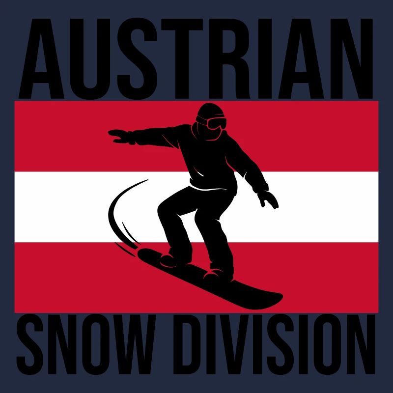 Austrian Snow Division Snowboard Tee