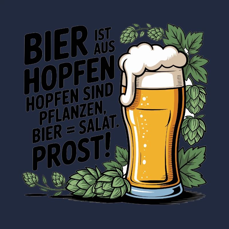 Bier = Salat