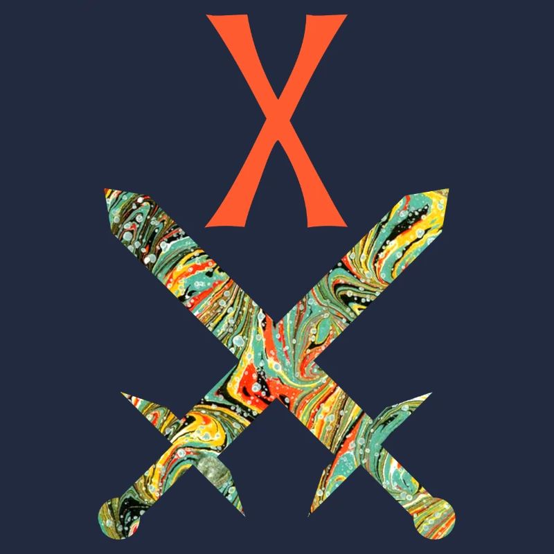 Épées croisées E 200 x