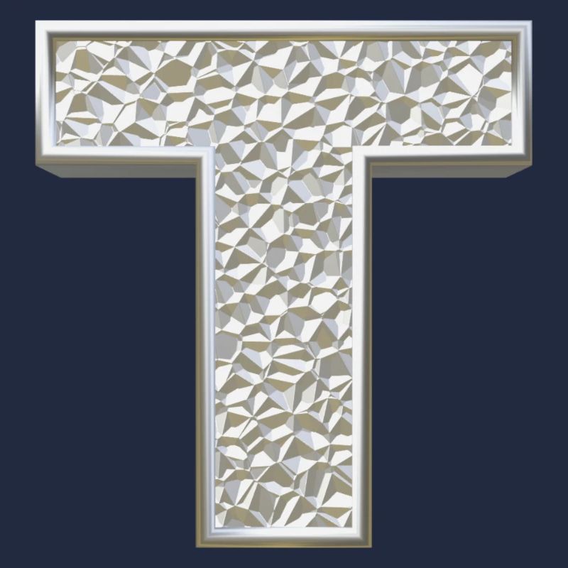 T, lettre, initiale, monogramme,