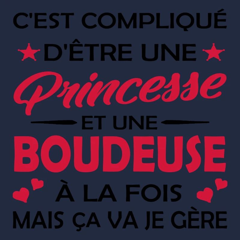 princesse et une boudeuse à la fois