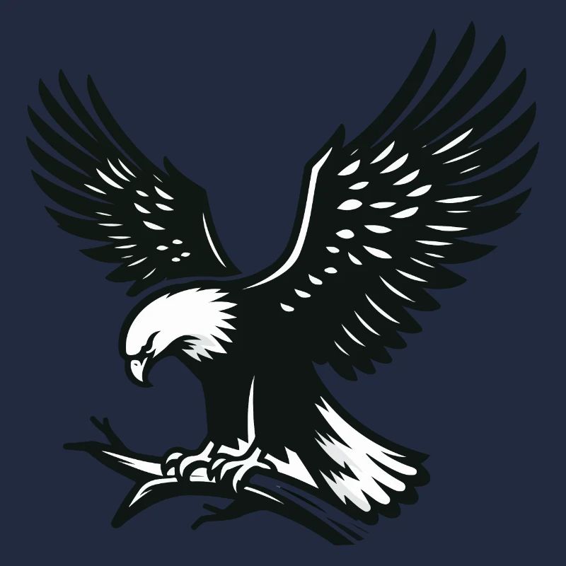 Aigle sur la branche
