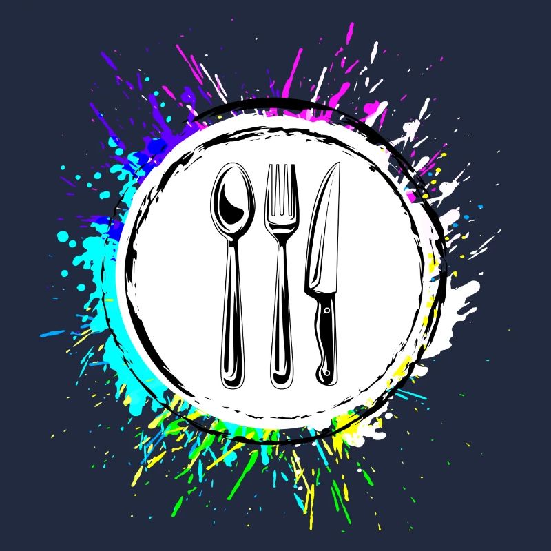 Fourchette Couverts Coloré Cuisson
