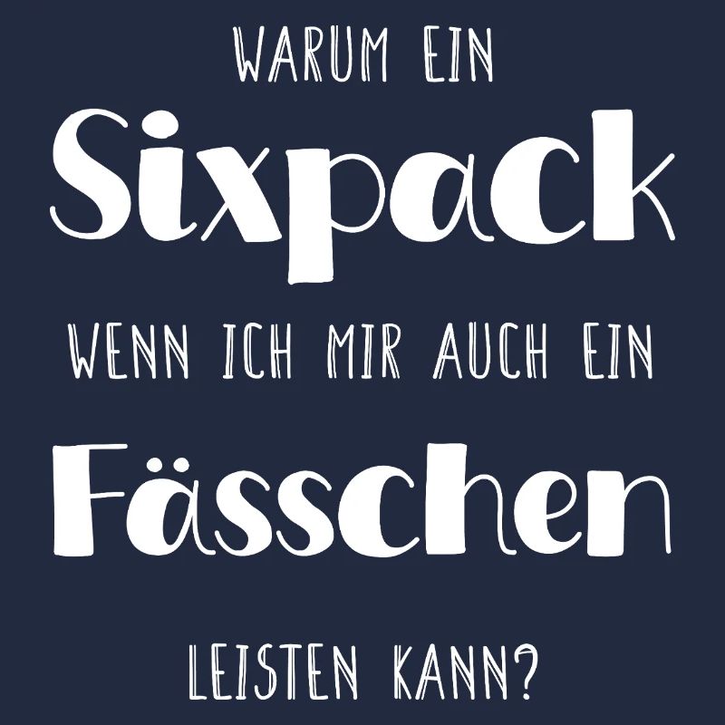 Fässchen statt Sixpack