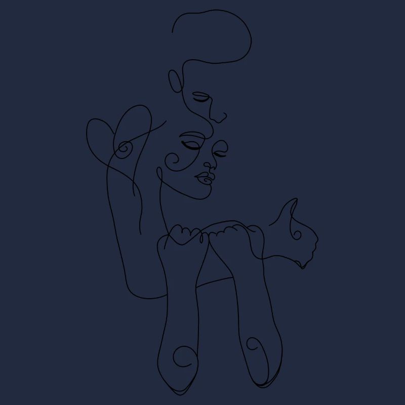 Cuddling Couple