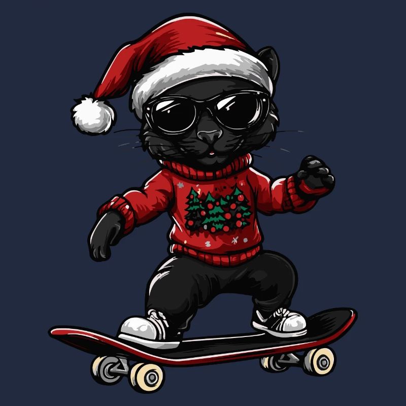 Panthère Noël Drôle