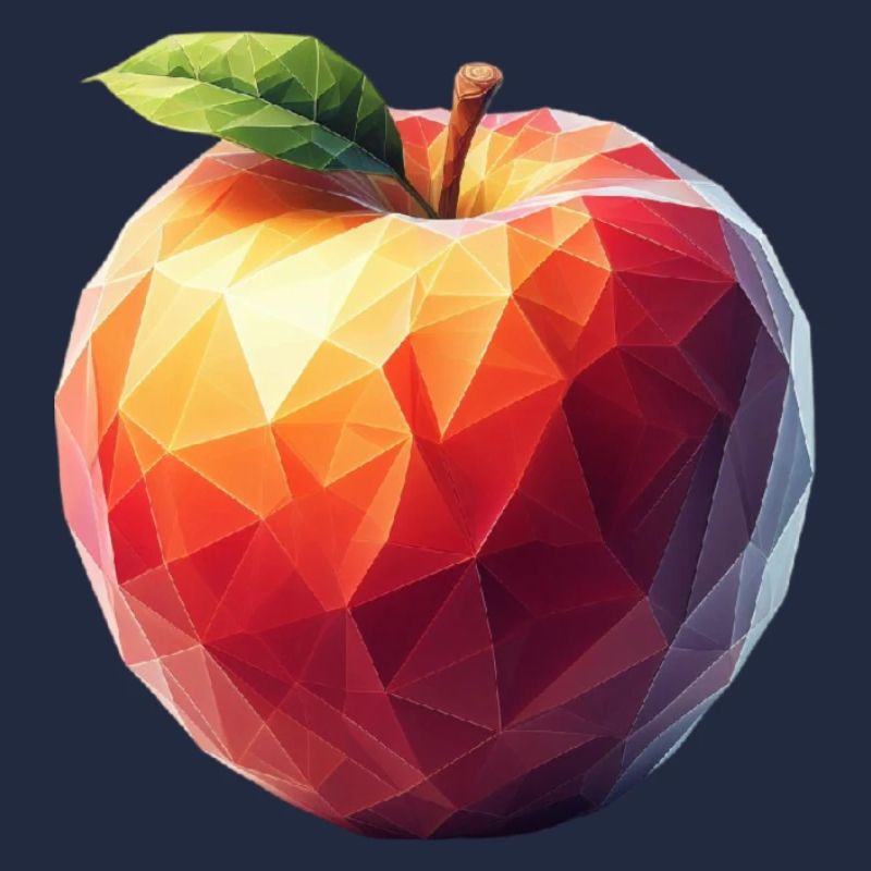 Apfel Polygon