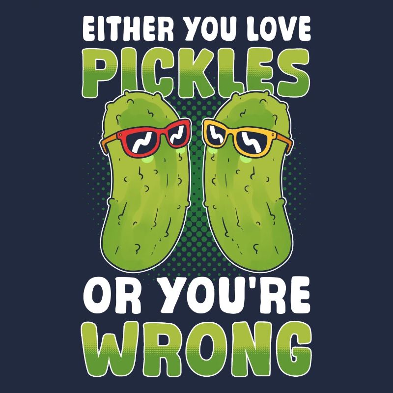 Entweder du liebst Essiggurken oder du irrst dich