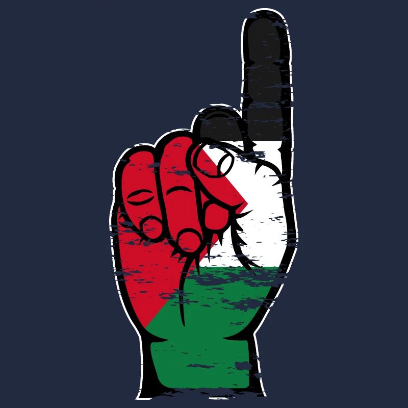 Drapeau de la Palestine numéro 1 utilisé