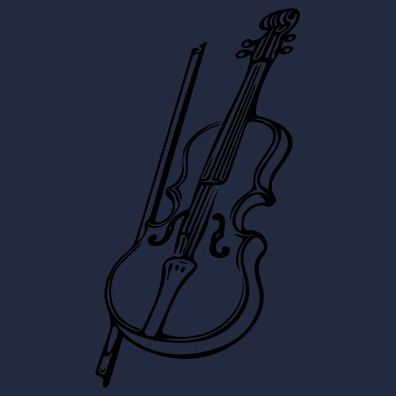 Violon antique avec archet de violon
