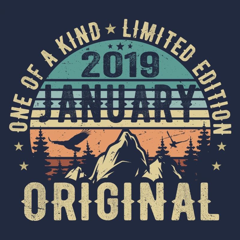 Geburtstagsgeschenk Januar 2019 - January 2019