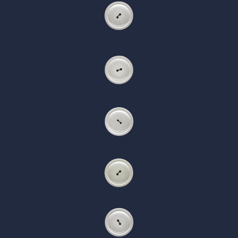 Button Buttons Illusion 5 Fake Dots Funny Chic