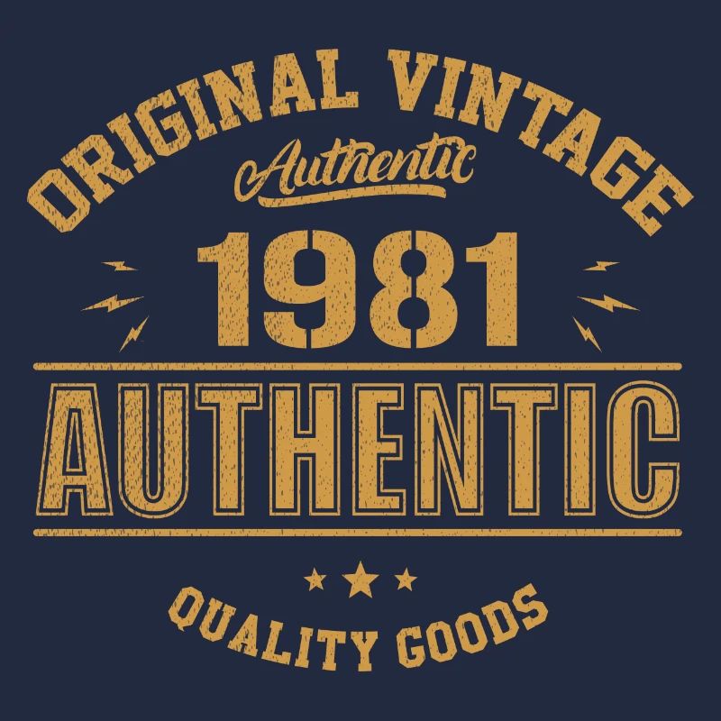 Authentisches 1981 Original 1981 Geburtstagsgeschenk