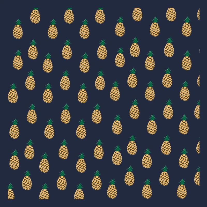 Pineapples Pattern, Tropical Fruit Lover Gift