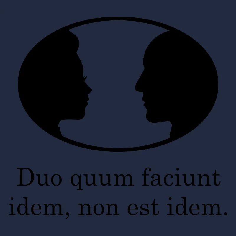 quand deux font le même noir latin