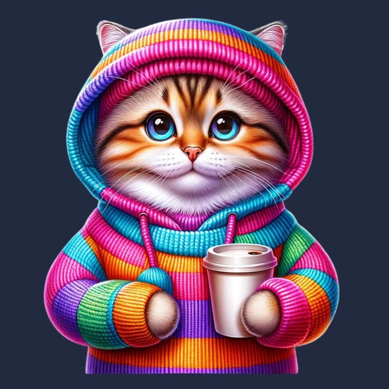 Bunte Katze