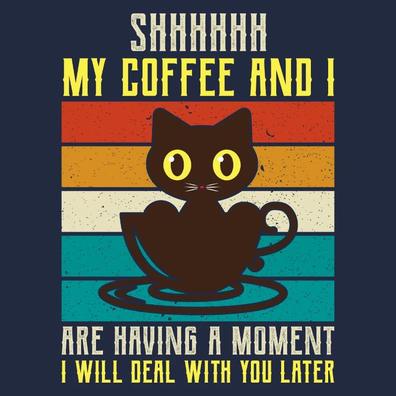 shhhhh my coffe- Kaffee Sprüche -Kaffee Geschenke