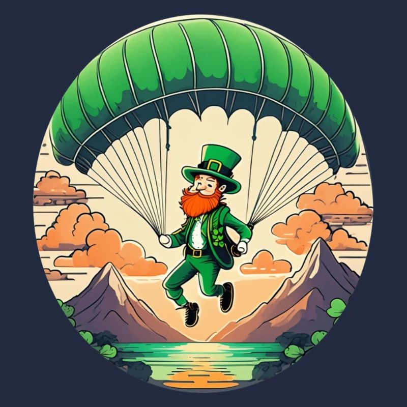 Parapente Trèfle de la Saint-Patrick