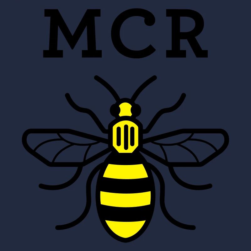 MCR MANCHESTER BEE VECTOR