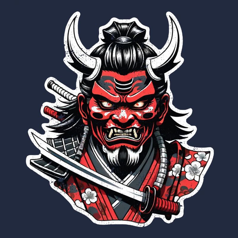 Samurai-Krieger - Japan - Dämon