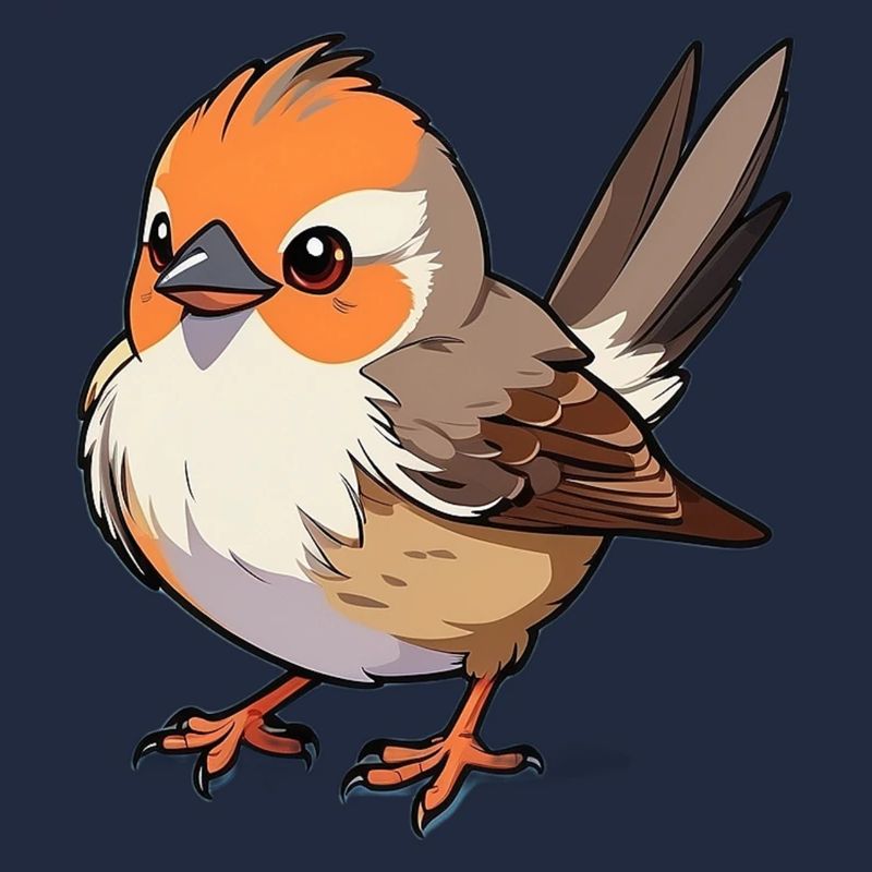 Junger Spatz