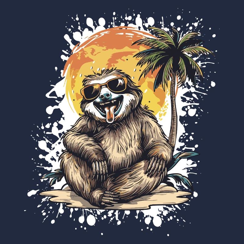 Sloth Summer Holiday