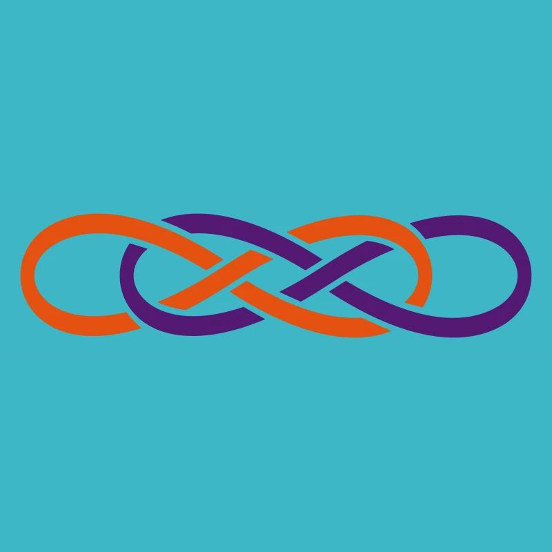 Symbol doppelte Unendlichkeit