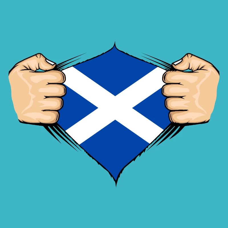 Conception du drapeau de l’Écosse
