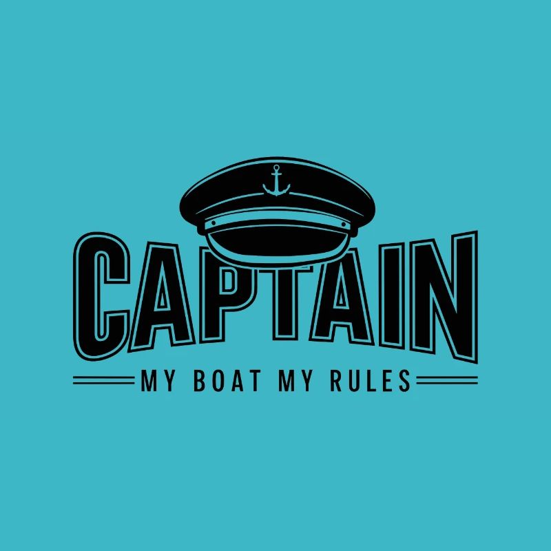 Captain Captain - My Boat My Rules Quote