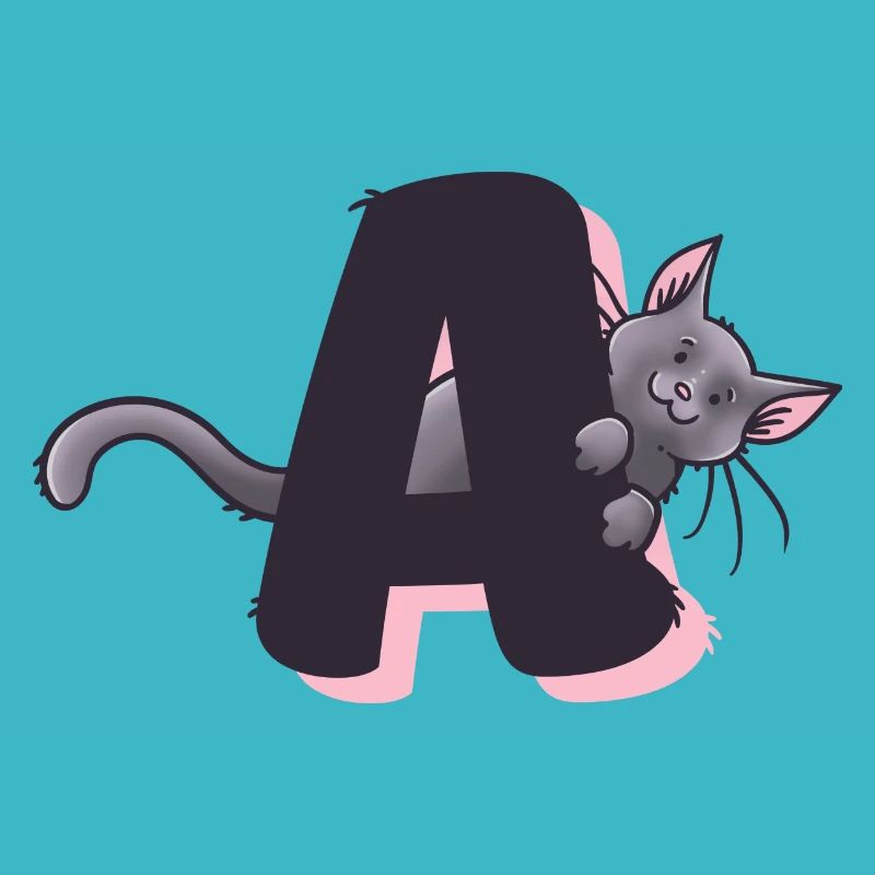 Lettre A du chat