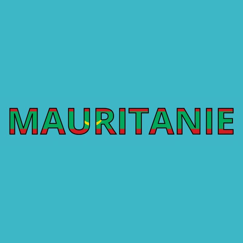 Drapeau Mauritanie