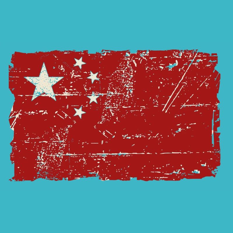 China Vintage Flag