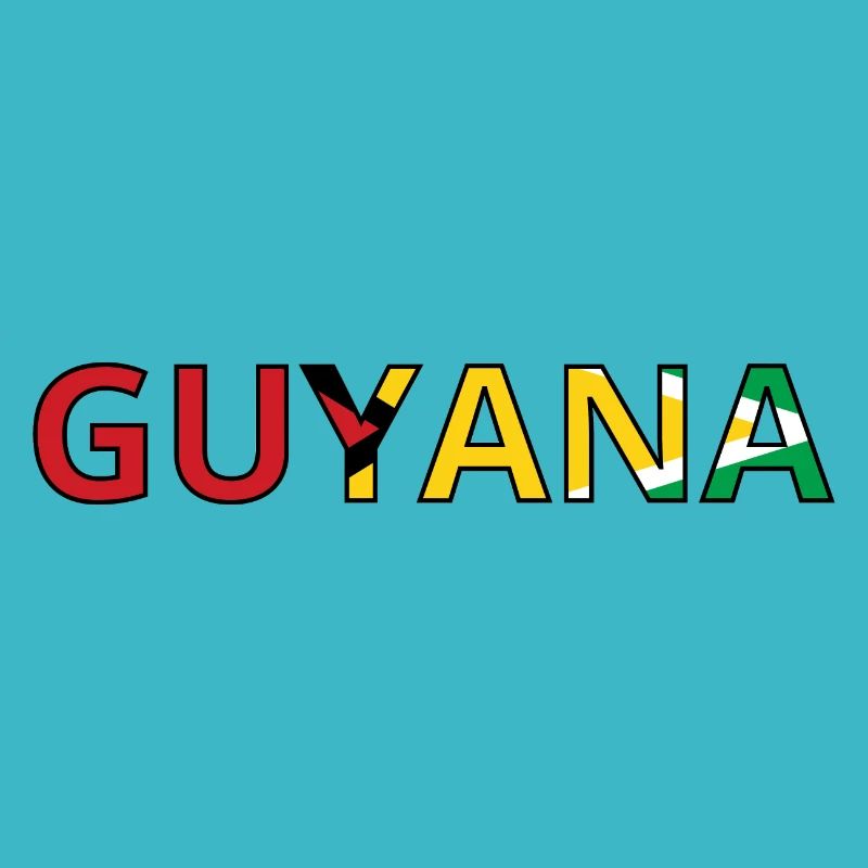 Flagge von Guyana