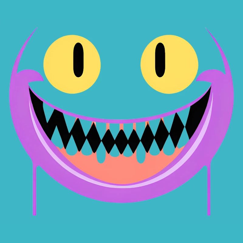 Sourire effrayant