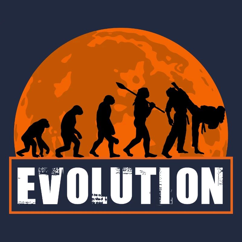 Judo Evolution Martial Arts Lover Judo Player