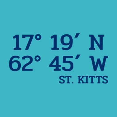 Saint Kitts Coordinate - Coordinate - Caraibi