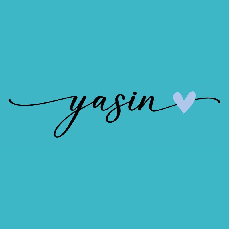 Yasin Name Calligraphy Font