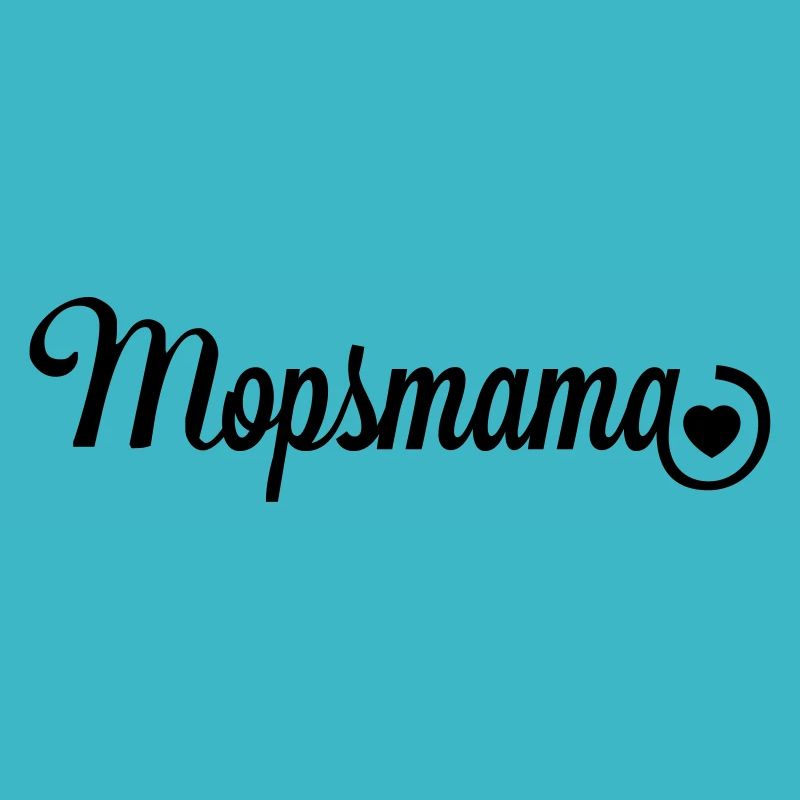 Mopsmama mit Herz