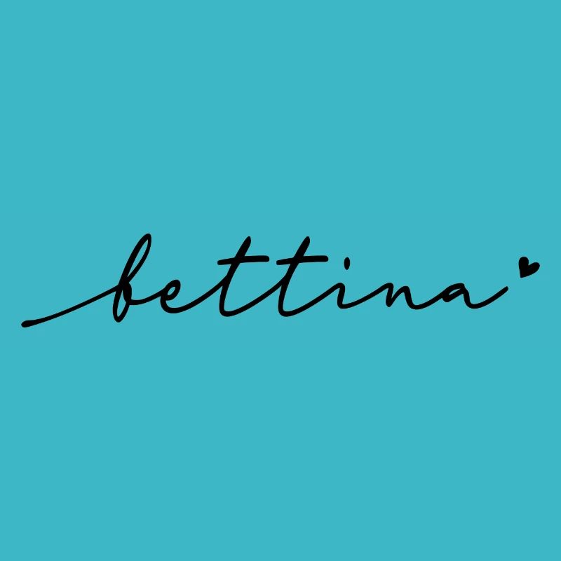 Bettina Cursive Name