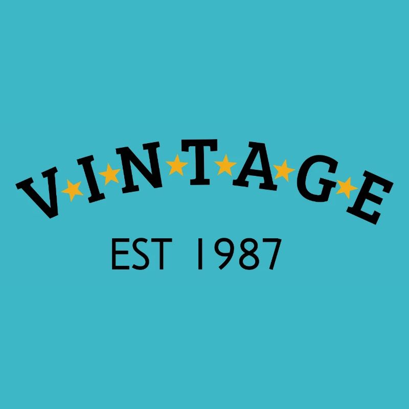 Vintage est 1987