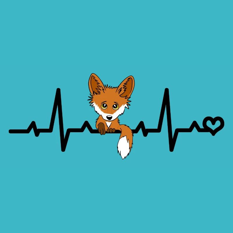Fuchs Herzschlag Herzfrequenz Beat Tier Waldtier