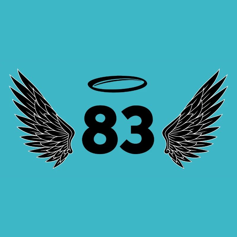 Numéro 83 ange - 83e anniversaire ailes