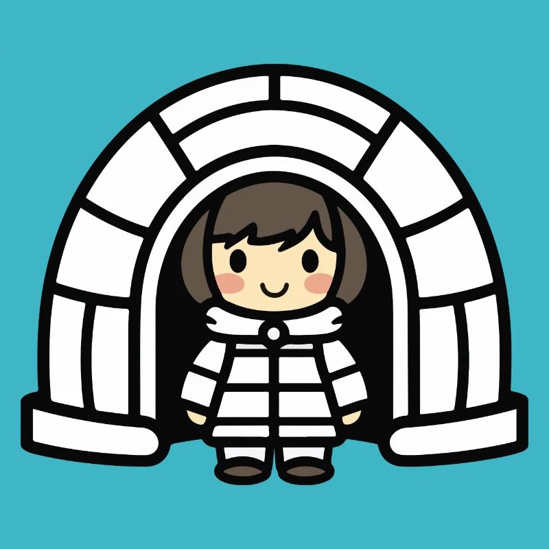Winter Eskimo Iglu
