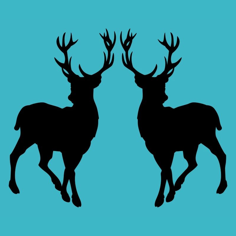 Deer Silhouette 02